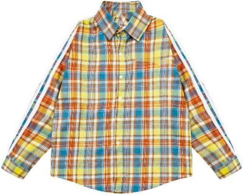 Retro Long Sleeves Shirt Loose Versatile Casual Long Sleeves Cardigan Men Polyester Lapel Shirt Jacket