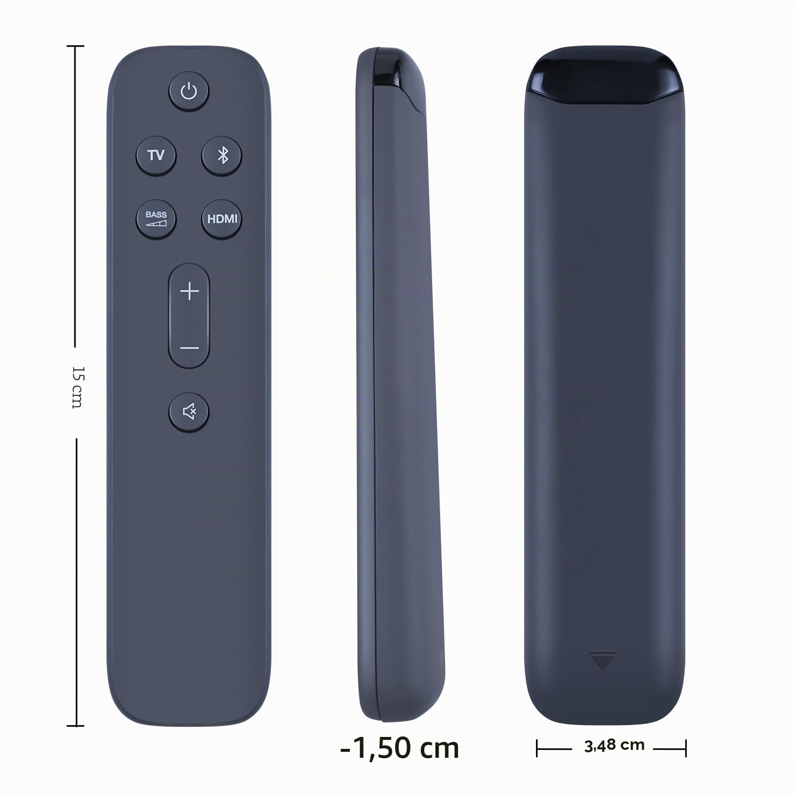 Télécommande de remplacement pour le JBL Bar 5.1 Surround Soundbar System JBL2GBAR51IMBLKAM