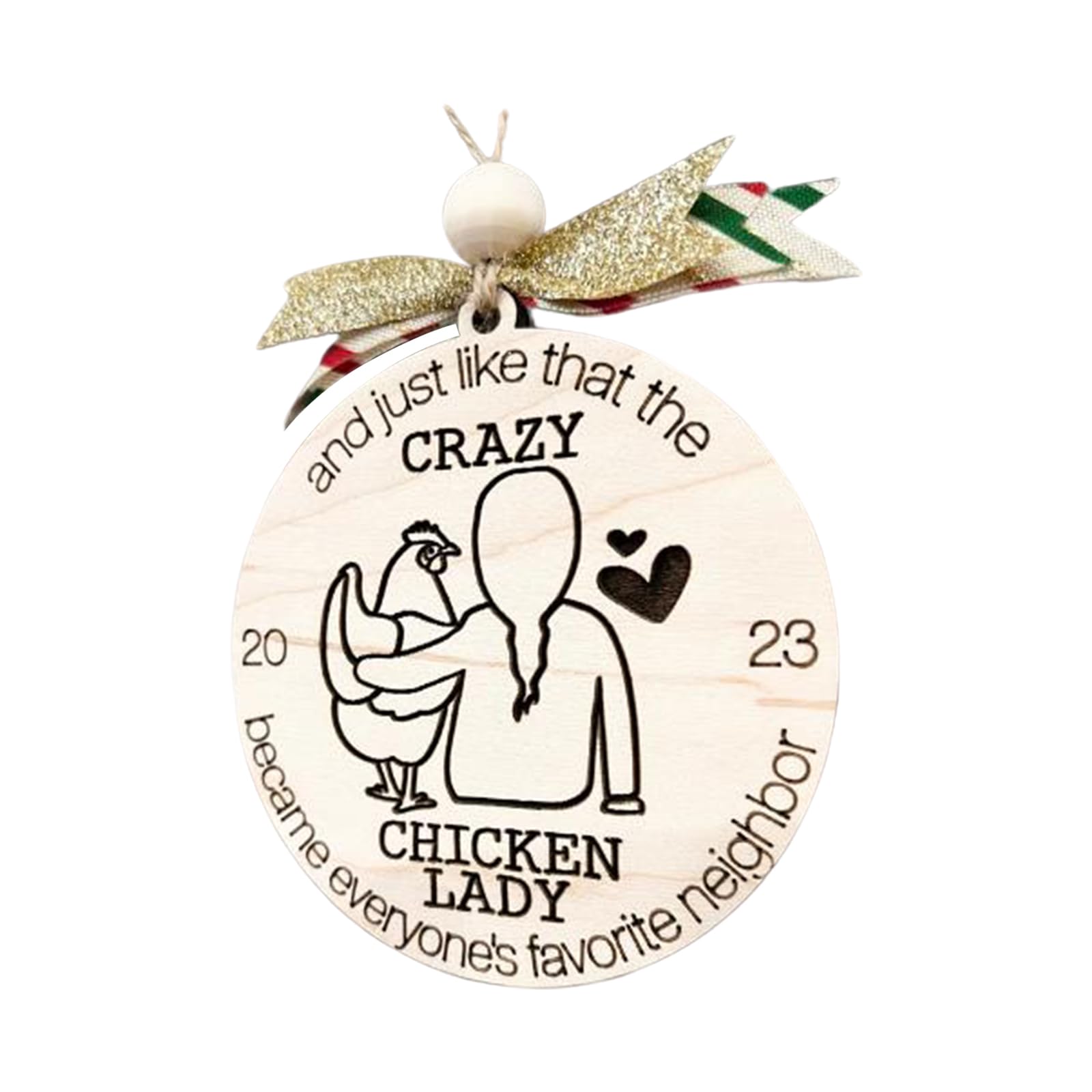 Xinsheinelry Whimsical Wooden Easter Eggs Pendant Playful Decoration Pendant