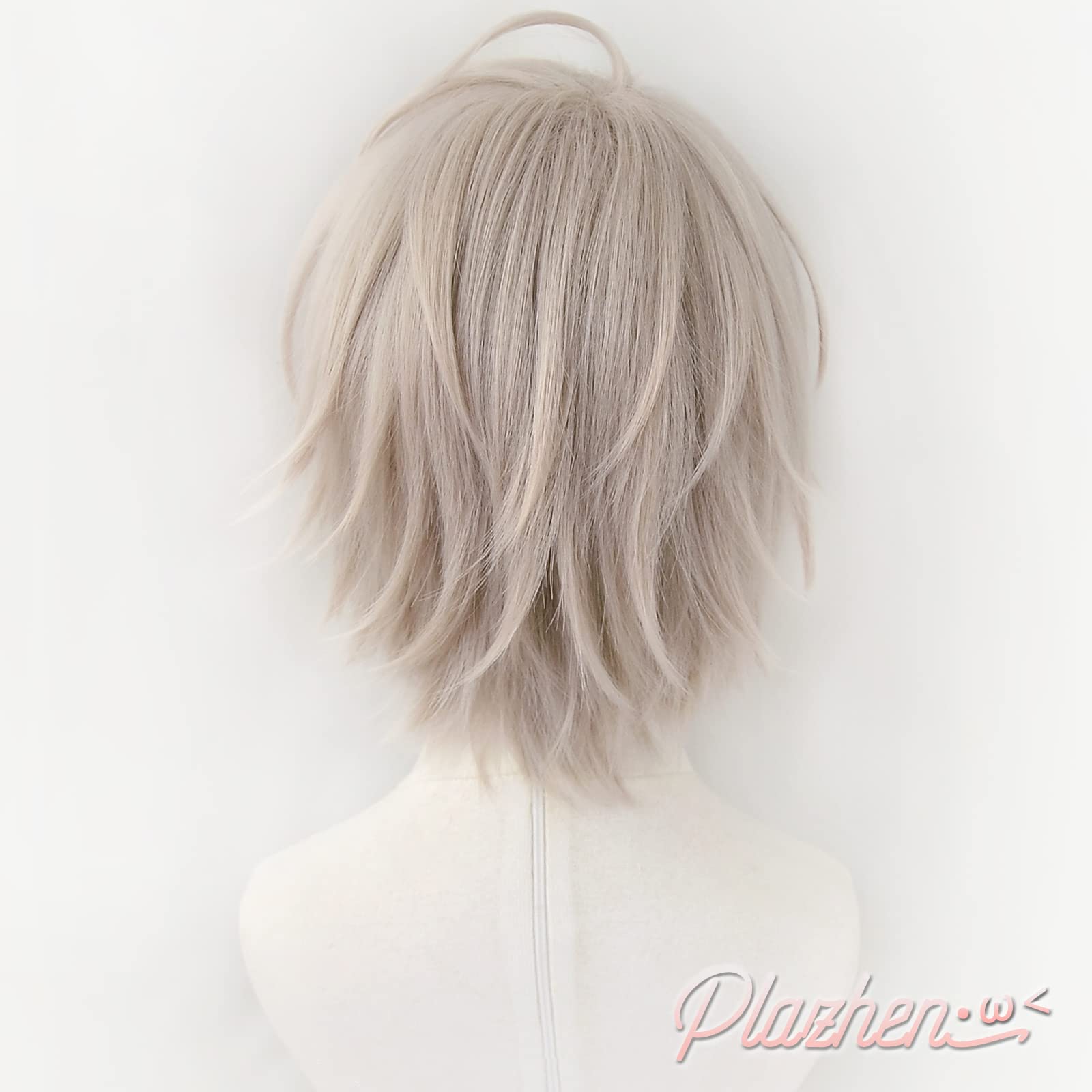 甲斐田晴 にじさんじ ウィッグ イヤリング コスプレ Amazon.co.jp: Plazhen コスプレ ウィッグ ＋ 耳飾り 甲斐田晴