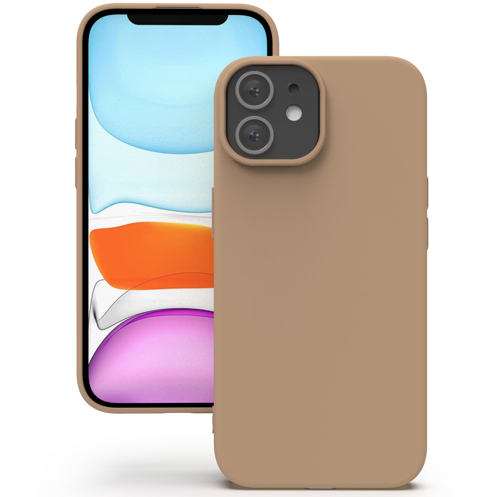 YATWIN Silicone Case for iPhone XR, Soft-Touch, Shockproof, DustProof, Antiskid Full Body Armour Phone Cover for Apple iPhone XR - Dark Green — view 195