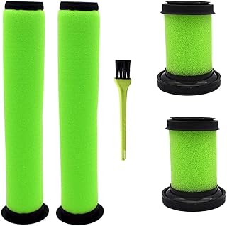 Washable Foam Filters Replacements for Gtech System K9 - AirRam MK2 K9 / Multi MK2 K9 Cordless Vacuum Cleaner Accessories, Pack of 4