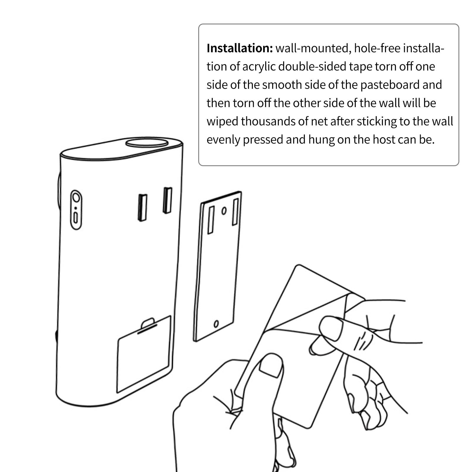 Dispensador automático de enjuague bucal para el baño, dispensador automático de enjuague bucal sin contacto con vaso magnético, dispensador montado en la pared para niños y adultos (blanco)