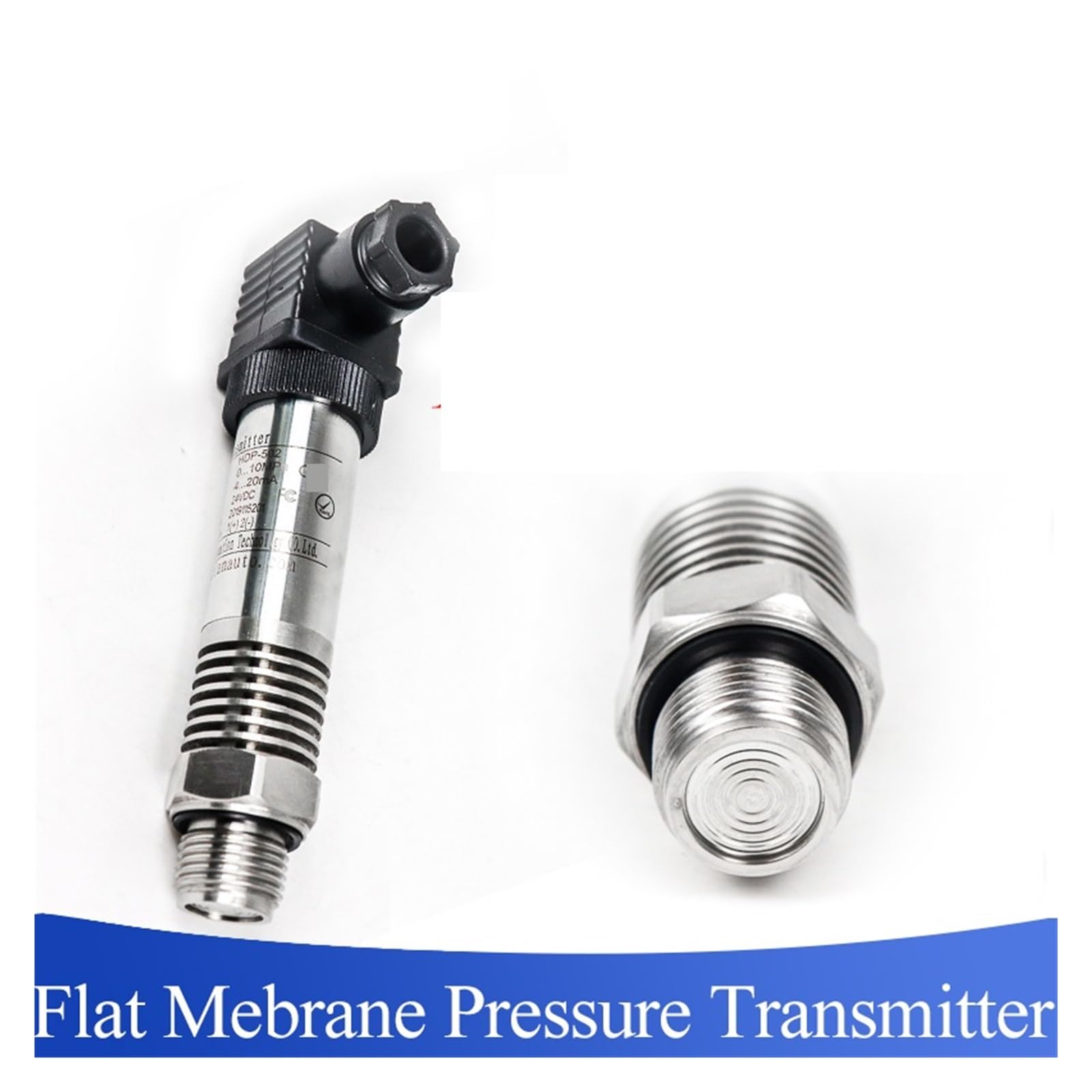 Transmisor de presión Sensor de presión piezoresistivo diferencial de tubería de Agua, presión de Nivel de líquido de 0-5v, 4-20ma(L.C.D 0-10V,0-10Mpa)