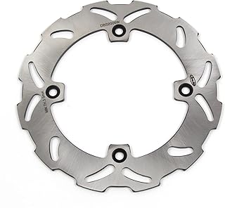 Rotor de disco de freio traseiro Arashi para Suzuki DR250S 1990 / DR350S 1989-1993 1996-1999 / DR350R 1994-1999 Acessórios de motocicleta DR250 DR350 S R Silver 1991 1992 1995 1996 1997 1998