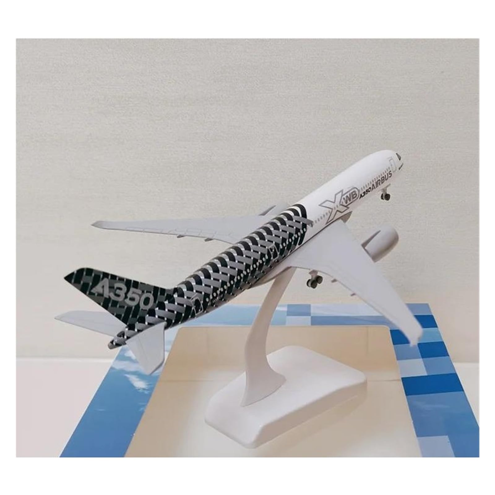 Aviones a Escala 20 CM para A350 350 Airlines Modelo de avión Modelo de avión Aleación fundida Aviones de Metal Decorar Oficina Adecuado para exhibición