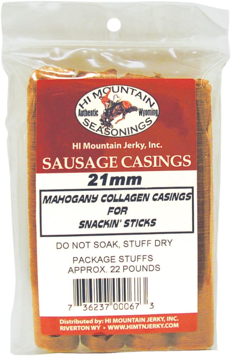 21 mm Mahogany Snackin SticksCasings