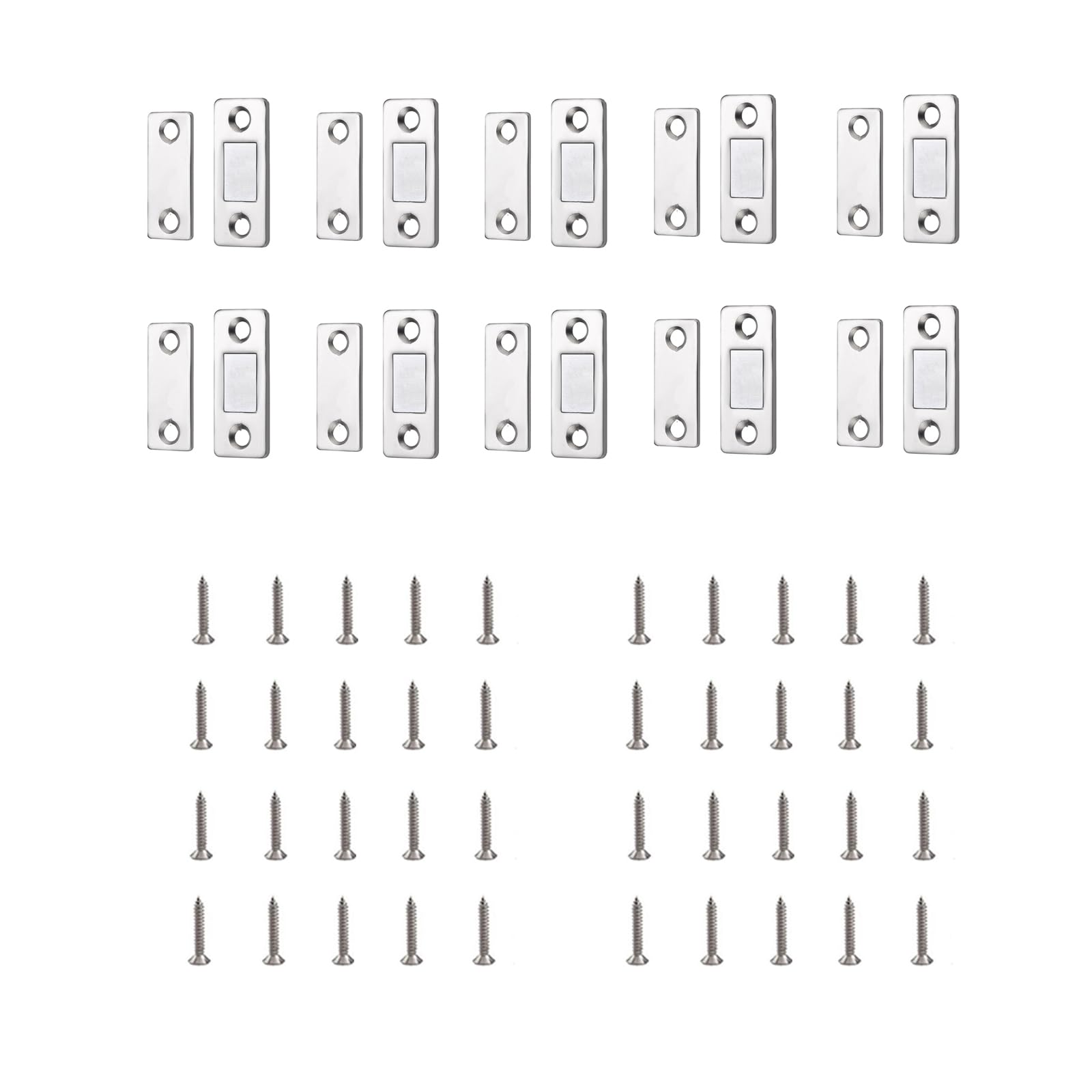Rustproof Cabinet Door Catches with Strong Adhesive Drawer Magnets Home Furniture Hardware Cupboard Door Close