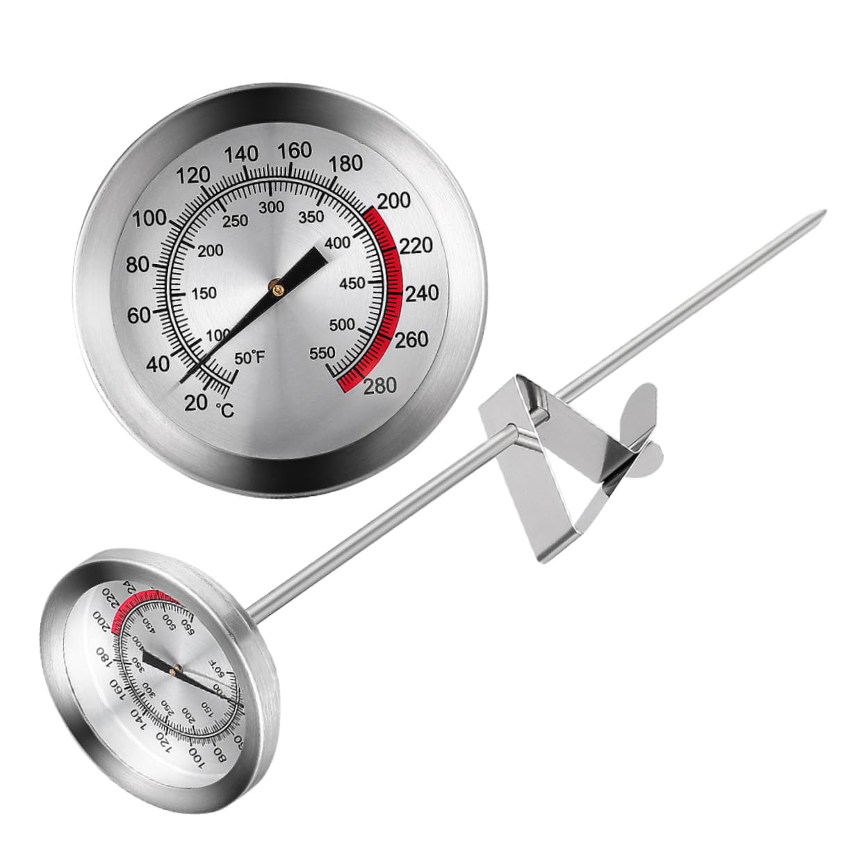 MUCKLILY Meat Thermometer Probe Digital Grill Thermometer for Cooking Fried Food and Accurate Temperature Gauge for Kitchen Use