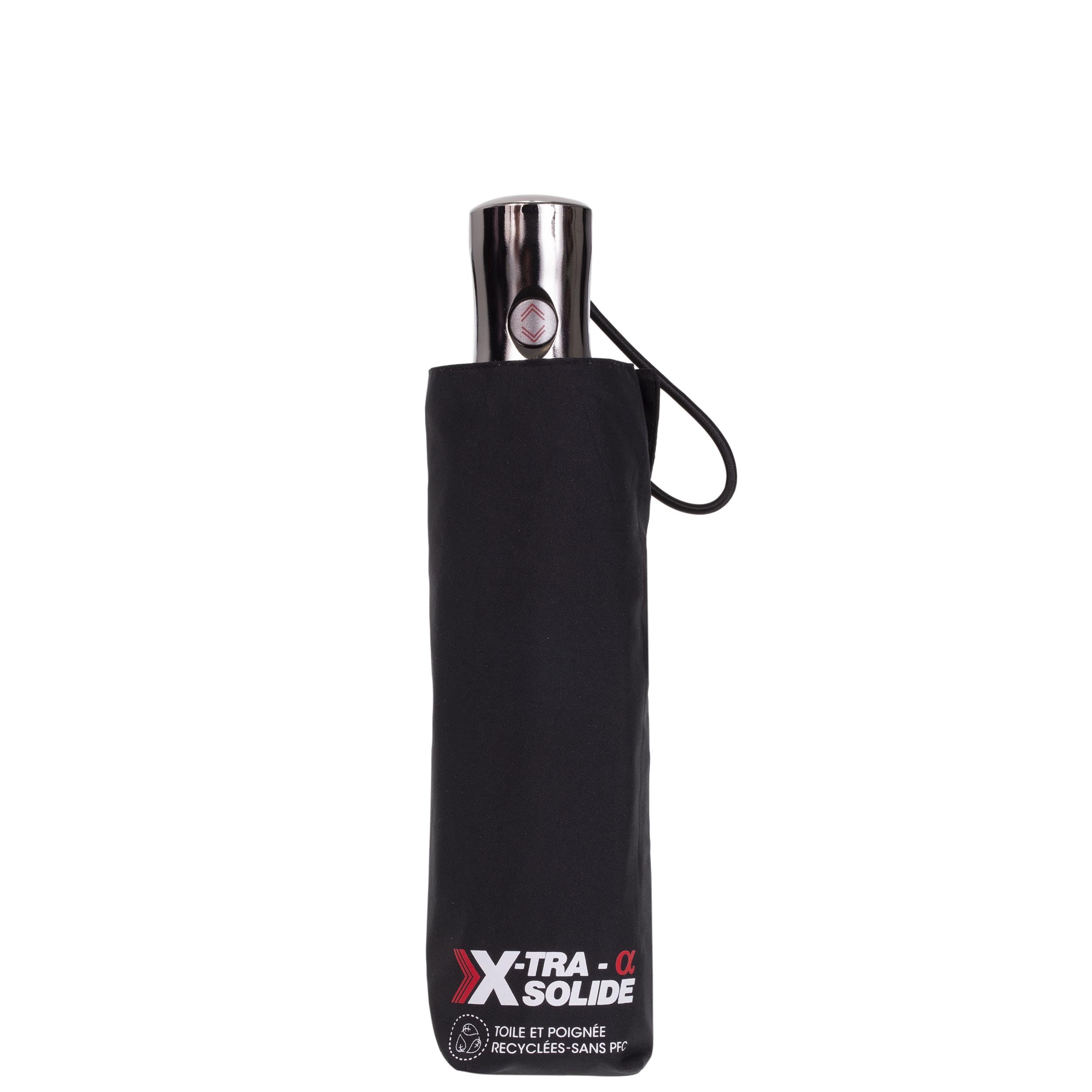 Isotoner Paraguas x-tra sólido anti-vuelco, ultra impermeable, apertura/cierre automático,