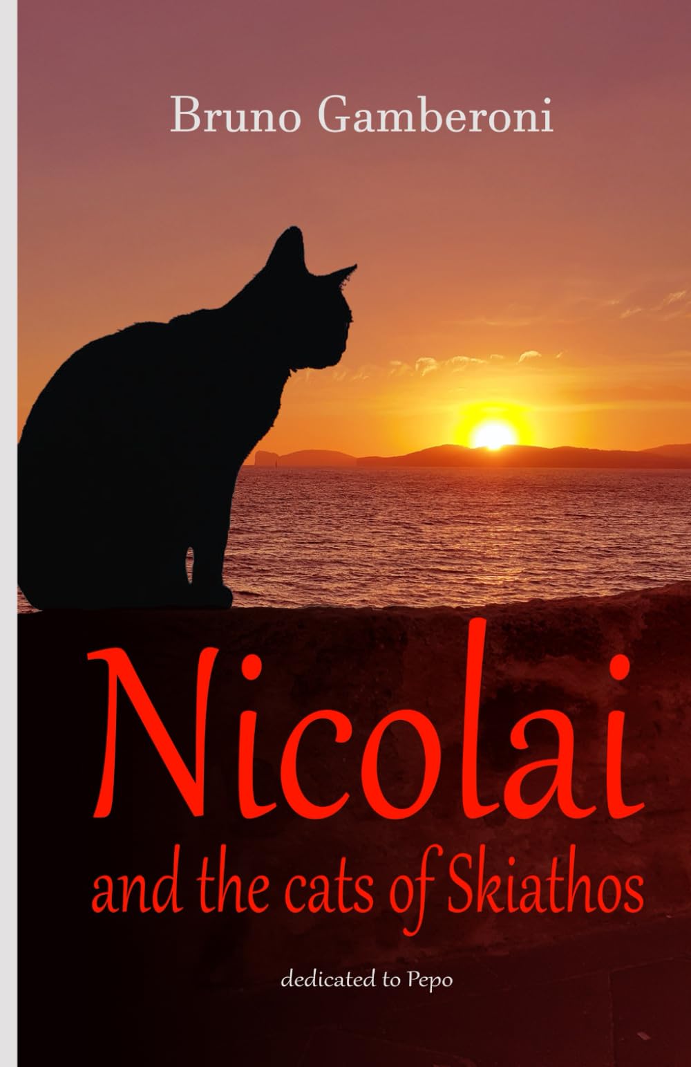 Nicolai and the cats of Skiathos