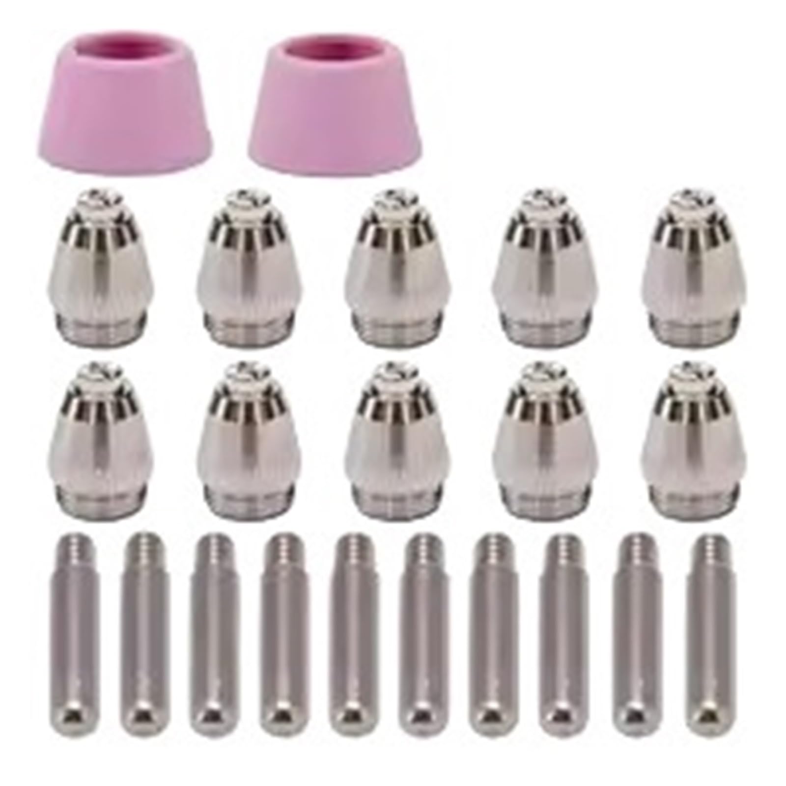 Iklaaqetbxps Sg55 1.2Mm 22Pcs Plasma Torch Consumables Compatible With Ag60 Sg55 Wsd60