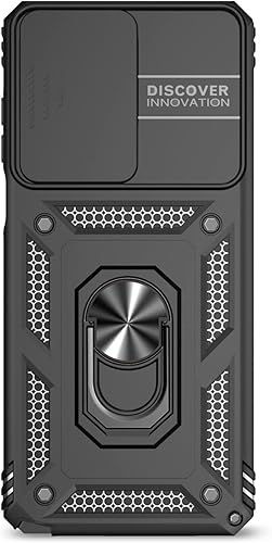 Miniatura 9 de SunStory Funda para Motorola Moto G Stylus 5G 2023 con protector de pantalla de vidrio templado, funda deslizante para cámara deslizante y soporte