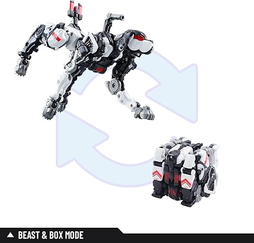 Miniatura 3 de 52TOYS BEASTBOX BB-51C JAWLIET - Figura de acción de juguetes de deformación juguetes de conversión en mecha y cubo regalo perfecto de fiesta de