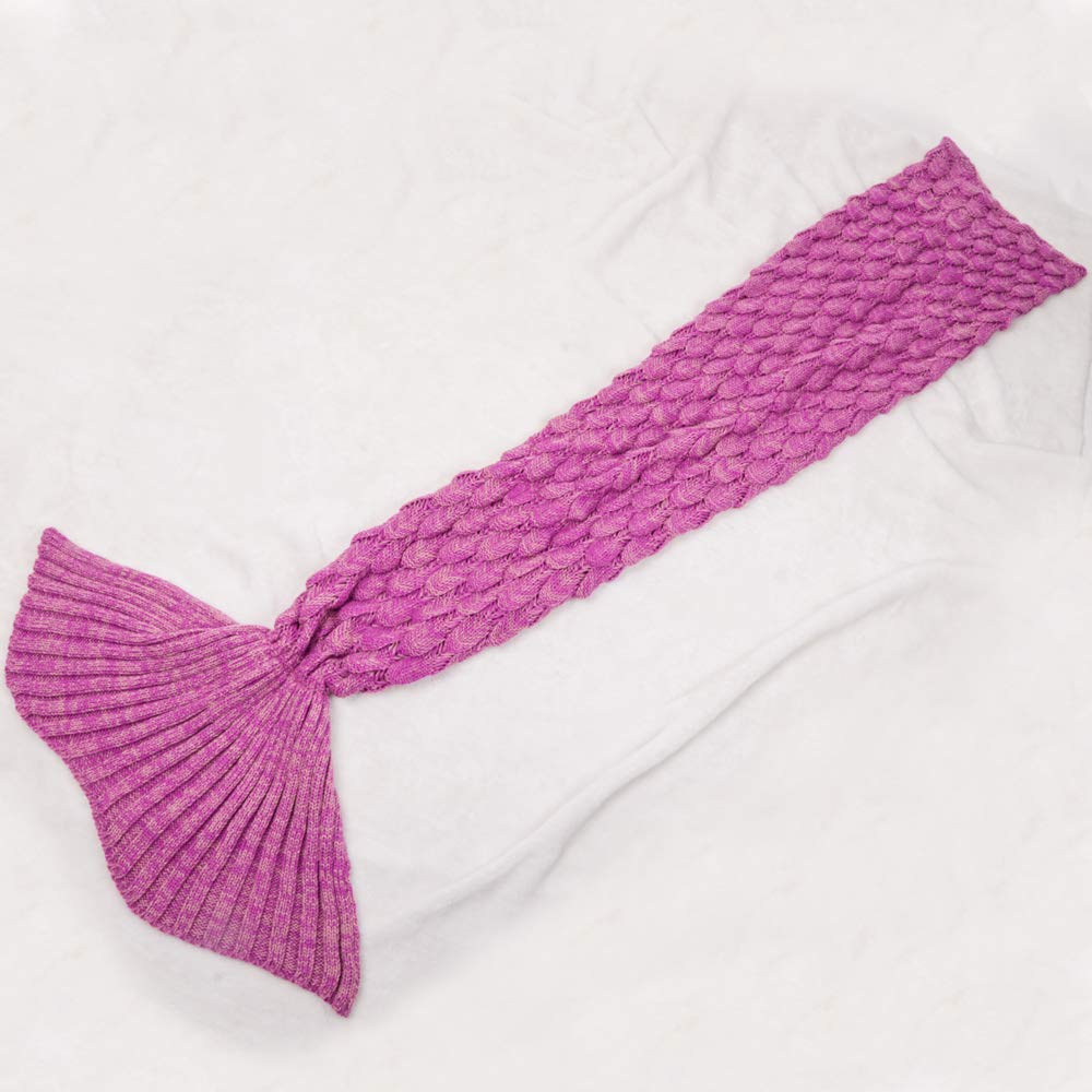 Amyhomiemermaid Tail Blanket For Adults Crochet Mermaid Blanket