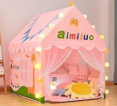 Lalakiya'S Kids Play Tent House For 3-13 Year Old Kids Girls And Boys (Pink Giraffe)
