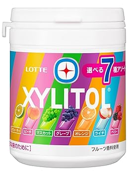 Amazon.co.jp: ロッテ キシリトールガム 7種アソートボトル 133g