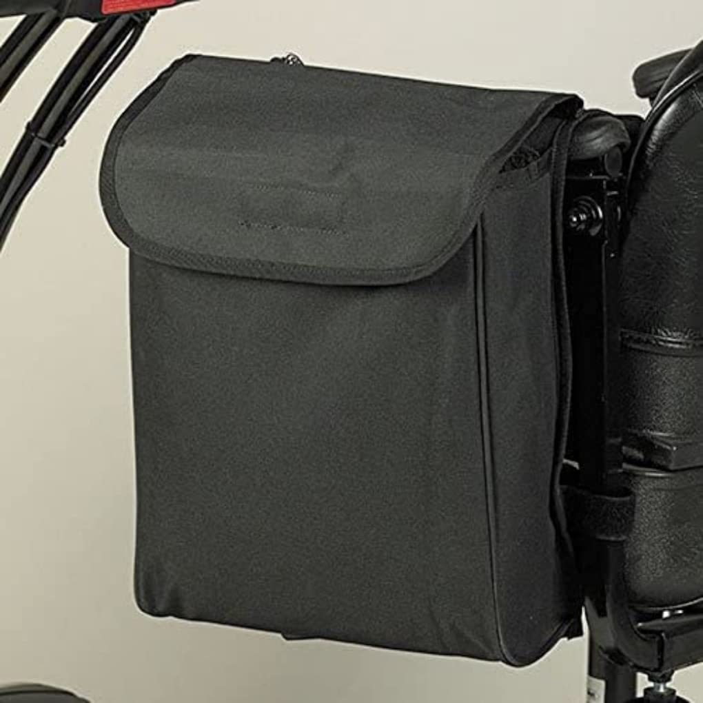 Homecraft Wheelchair/Mobility Scooter Pannier Bag, Versatile Storage, Waterproof & Washable, Multiple Pockets, Hook & Loop Fastener to Armrest, Disabled & Elderly, (Eligible for VAT relief in the UK)