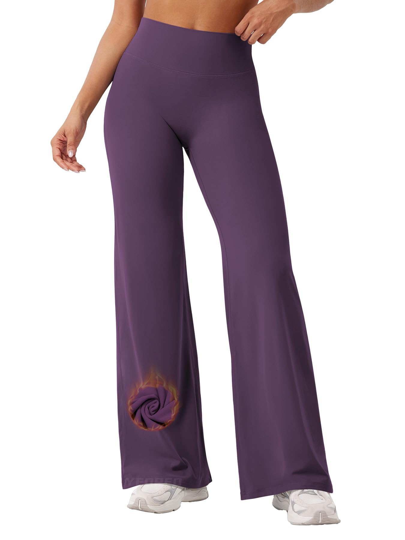 YEOREO Workout Leggings Womens No Front Seam Straight Leggings 29"/ 31.5"/ 33"/ 35" High Waist Buttery Eddiy Gym Yoga Pants — view 20
