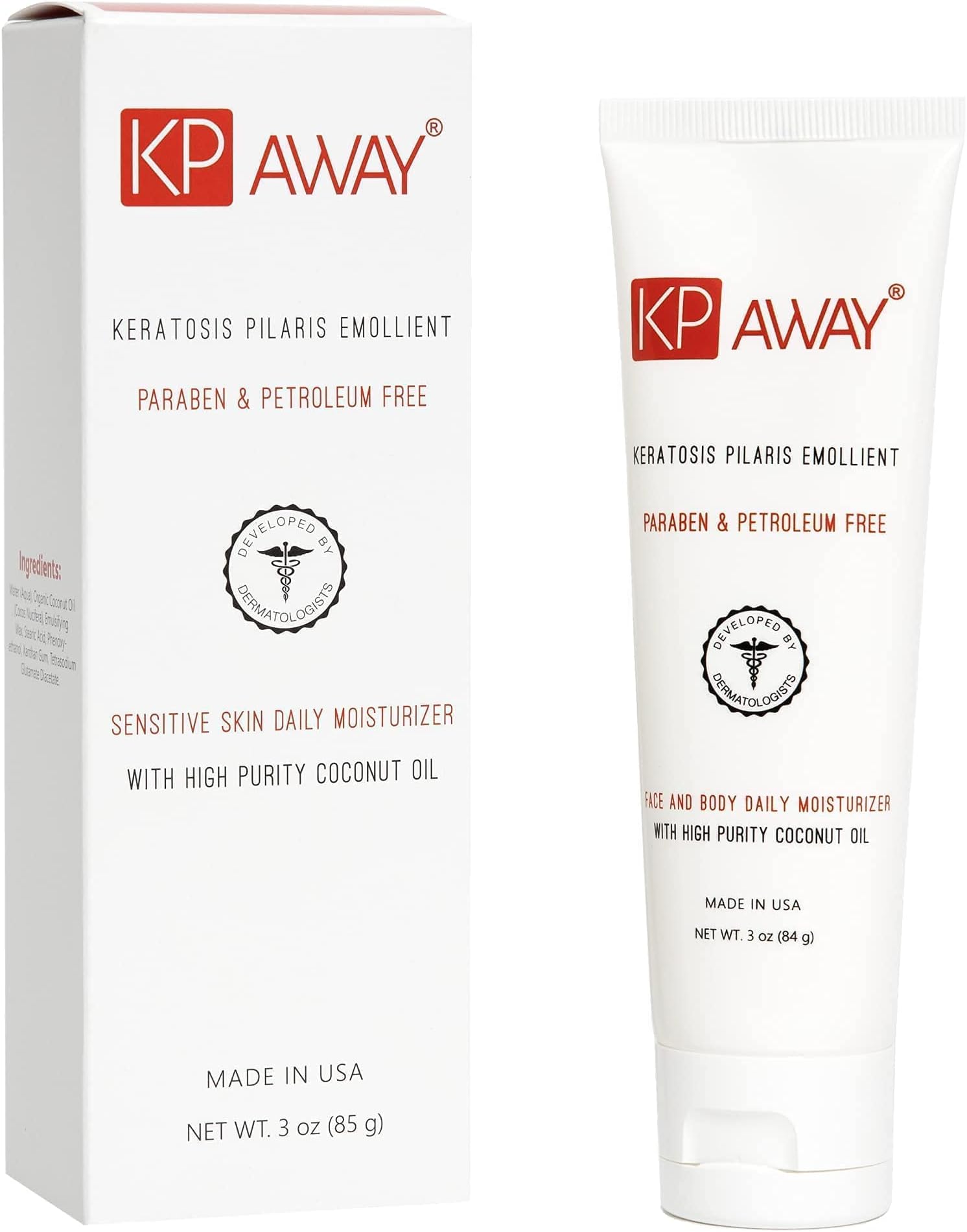 KPAWAY Keratosis Pilaris Treatment Lipid Repair Emollient, Baby Friendly 3oz
