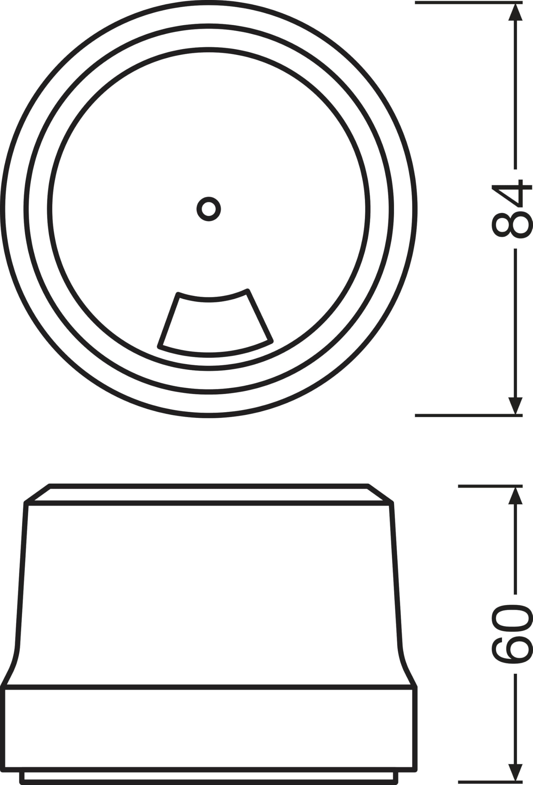 Osram LEDguardian Road Flare Signal V16 IoT, feu d'avertissement LED certifié DGT 3.0, Utilisation obligatoire en Espagne, 1900K, localisation en Temps réel