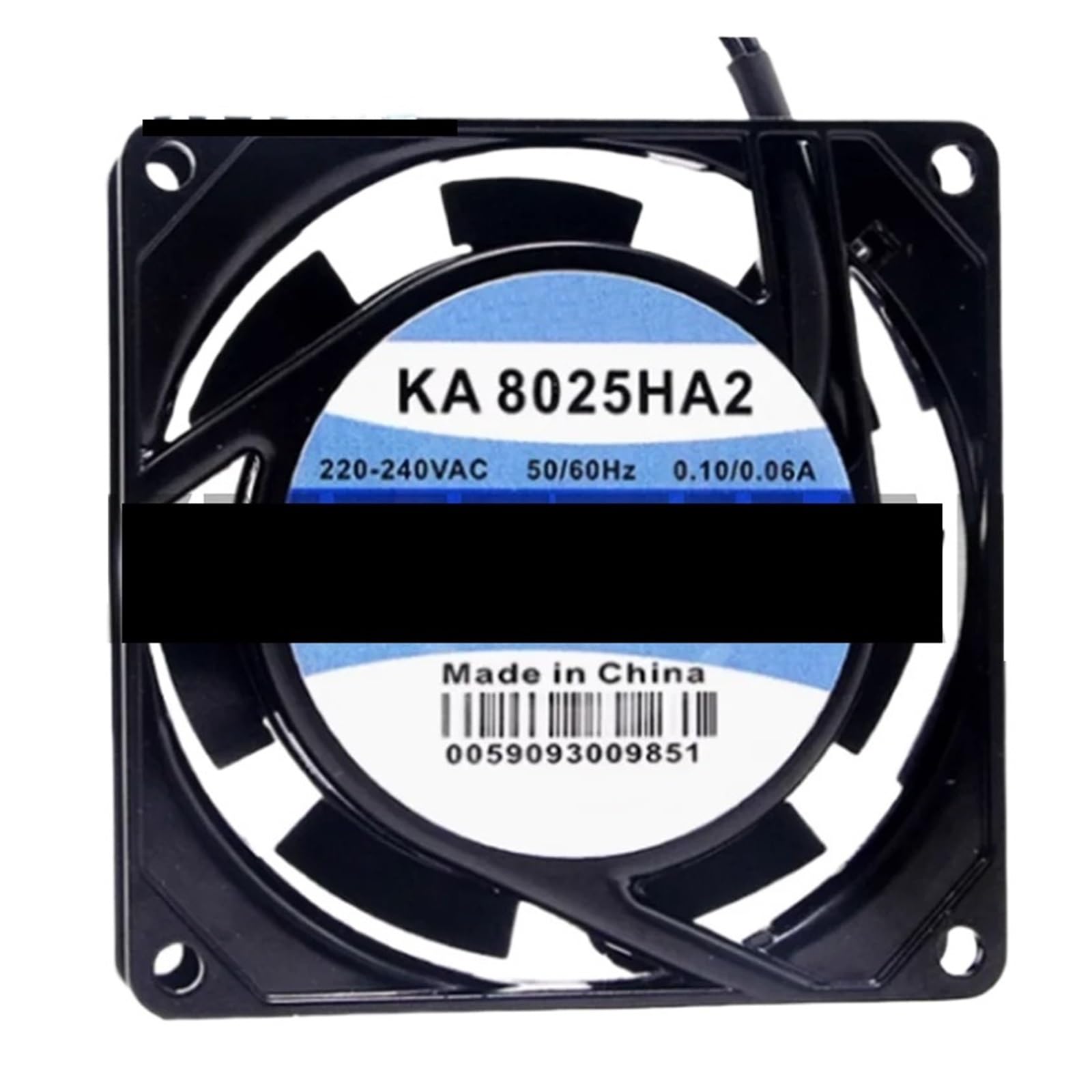 KA8025HA2 Ventilateur de Refroidissement AC220V TADZKKIWM de type axial compact