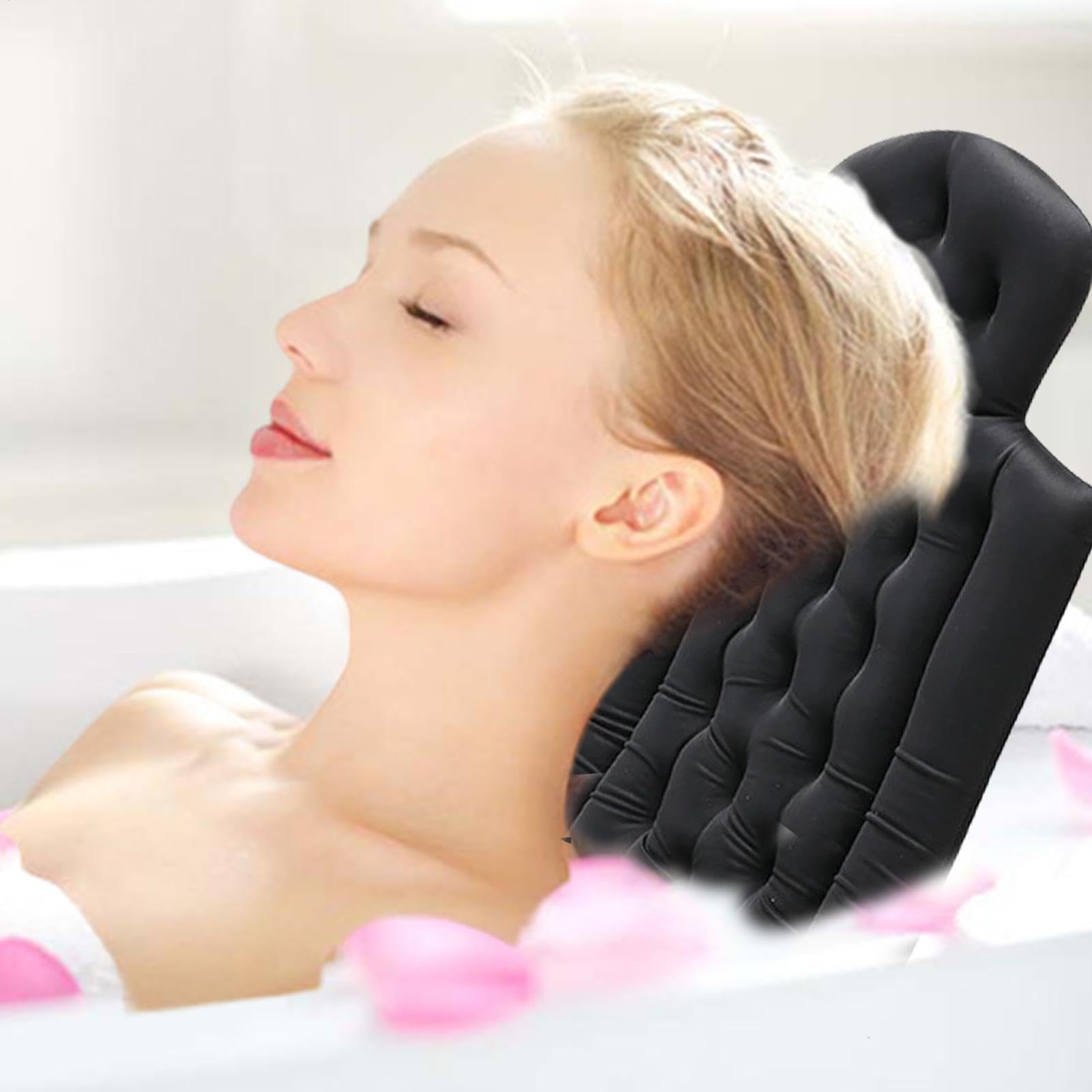 Almohada de baño de Cuerpo Completo para bañera,Almohada de baño Almohada