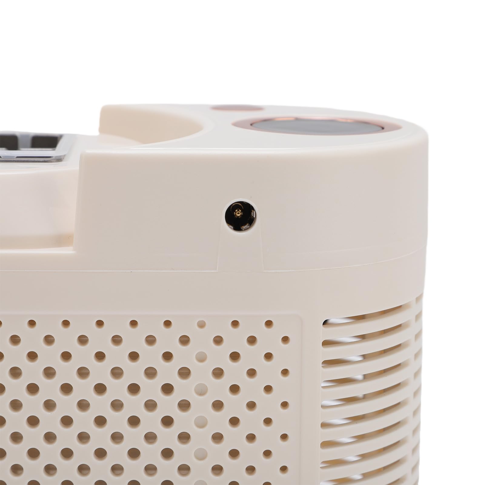 GLOGLOW Macchina per il Ghiaccio Automatica Portatile per Macchina per il Ghiaccio da Tavolo con Produzione Rapida di per il Piano di Lavoro da Campeggio del Dormitorio (Spina europea)