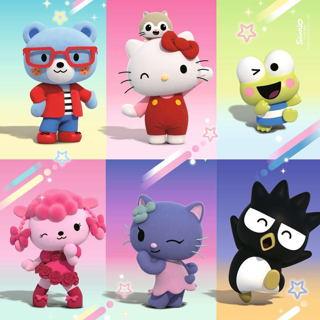 Ravensburger Hello Kitty Super Style 3x 49 piece Jigsaw Puzzles for Kids and Adults Age 5 Years Up, Multicolor, 49 pièces - Image 3