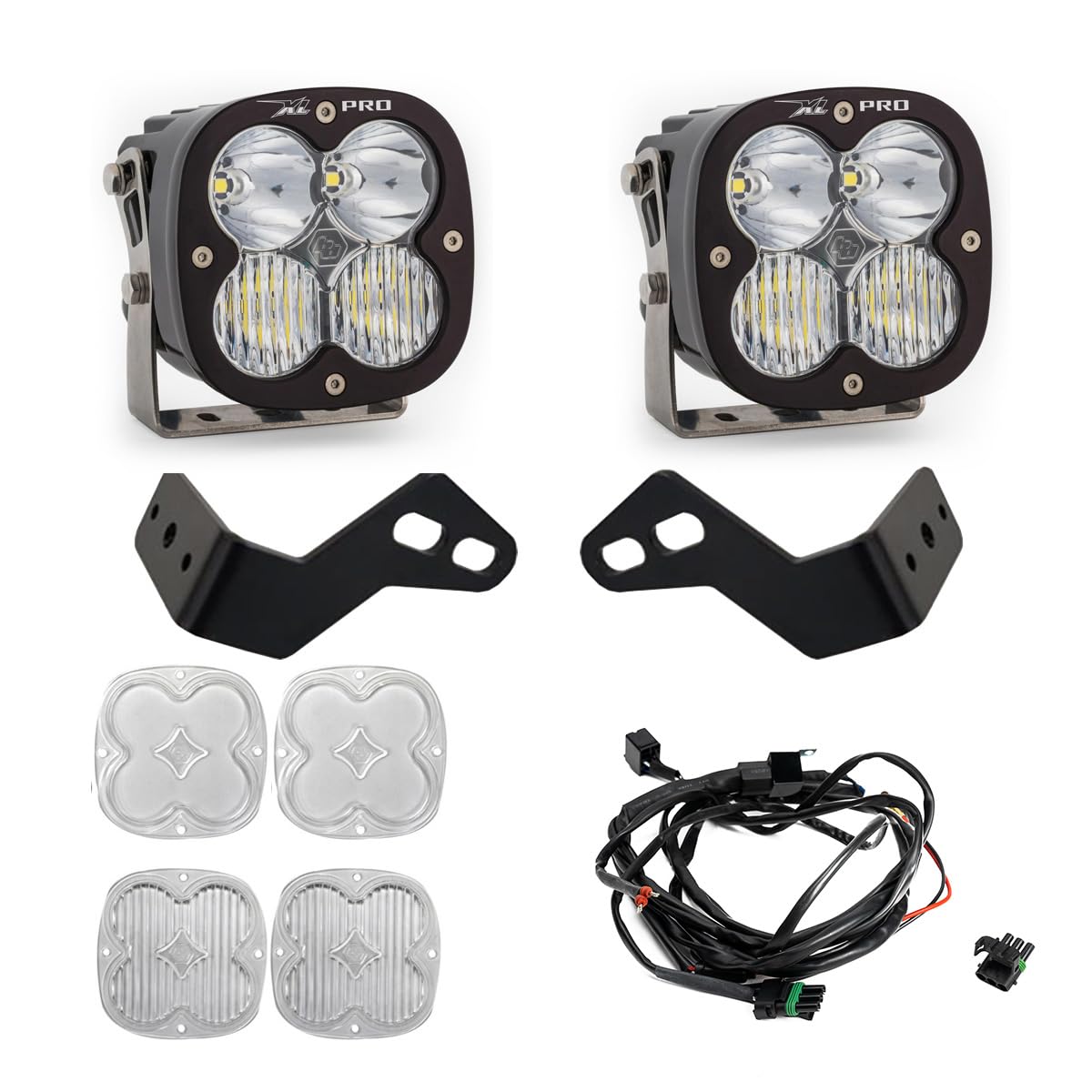 Baja Designs XL Pro LED A-Pillar Light Kit for Can-Am Maverick R UTV