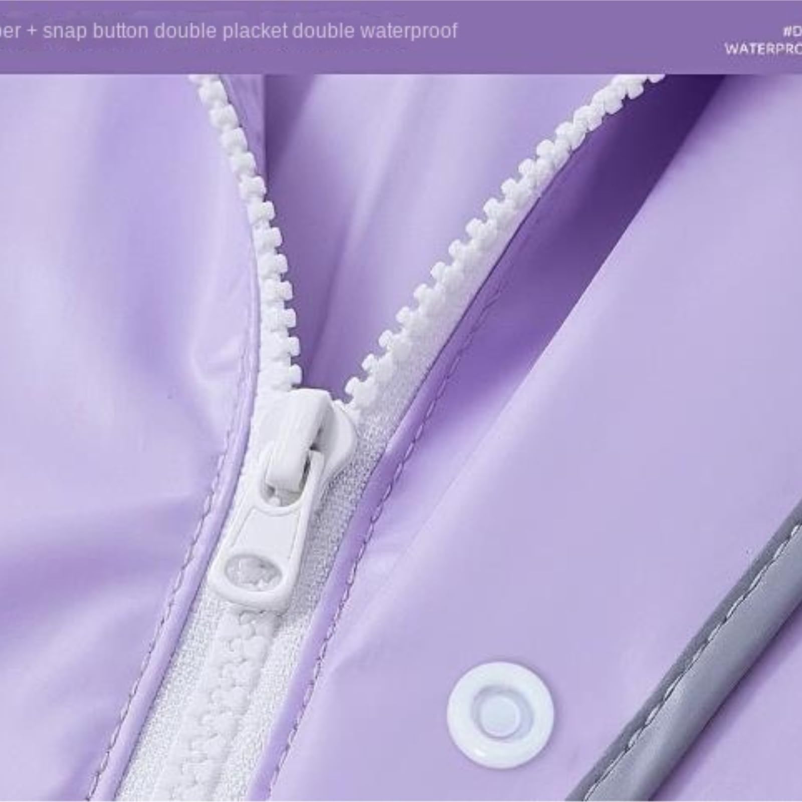 Capa de Lluvia Reutilizable Chubasquero Largo De Cuerpo Entero For Exteriores, Una Pieza, Específico For Bicicletas Eléctricas Ropa de Agua para Exteriores