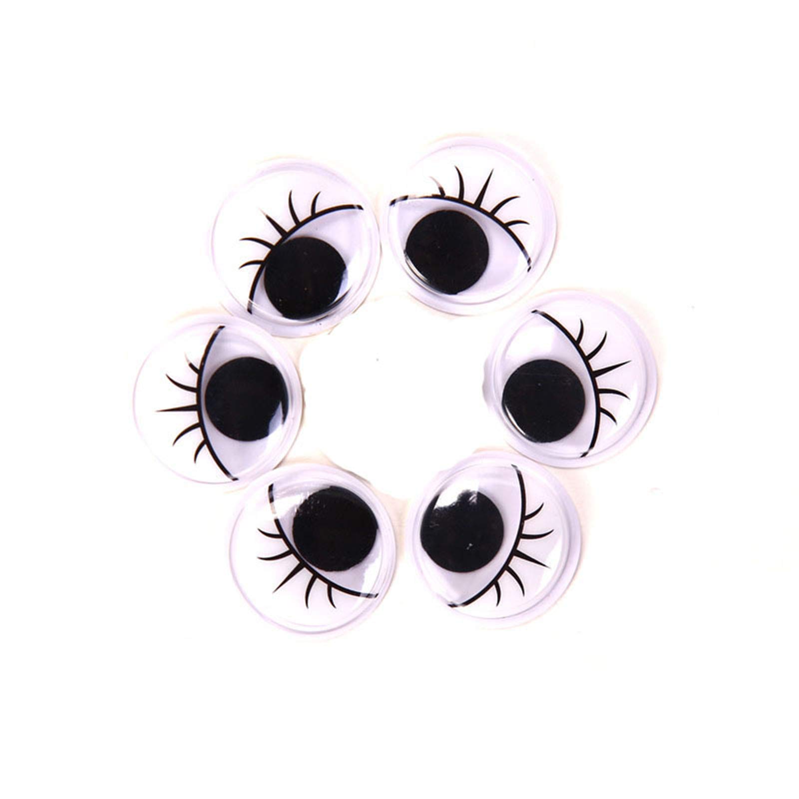 Amazon | 人形 アイ 動く 黒目 目玉 ドールアイ 動眼 目パーツ DIY 