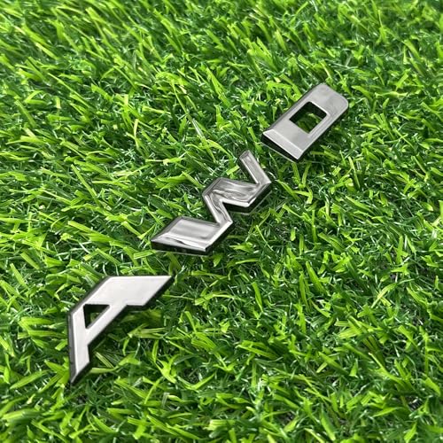 Image of Rear Tailgate Emblem Nameplate 3D Letter Badge Replacement for 2016-2024 84604285 inchAWD 1Pc (Gloss Black)