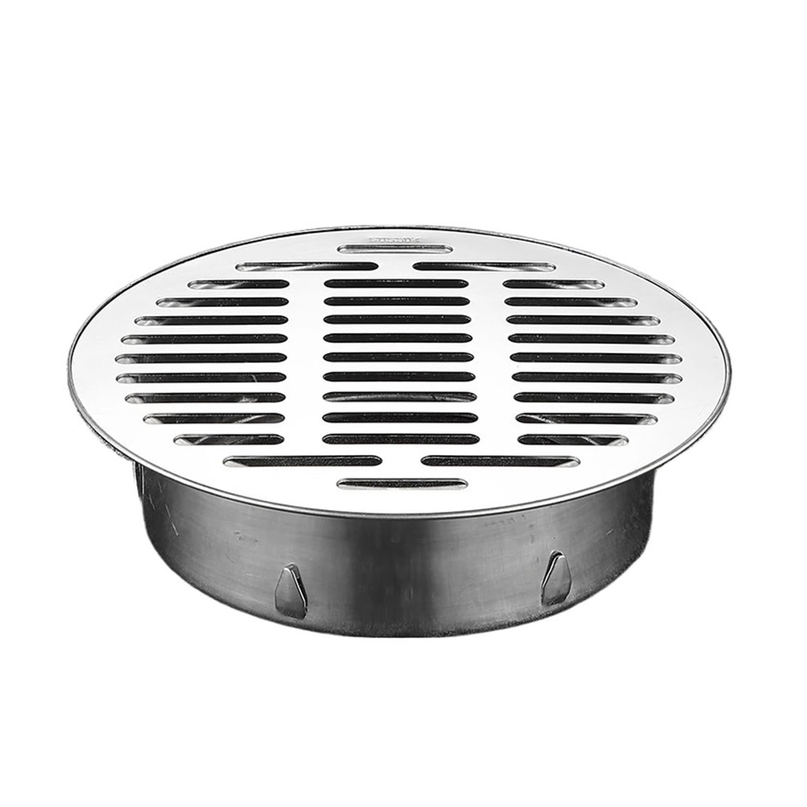 Stainless Steel Drain Cover Stainless Steel Bathroom Drain Cover Hair Catcher Balcony Drainage Stopper Plug for Shower(160mm)