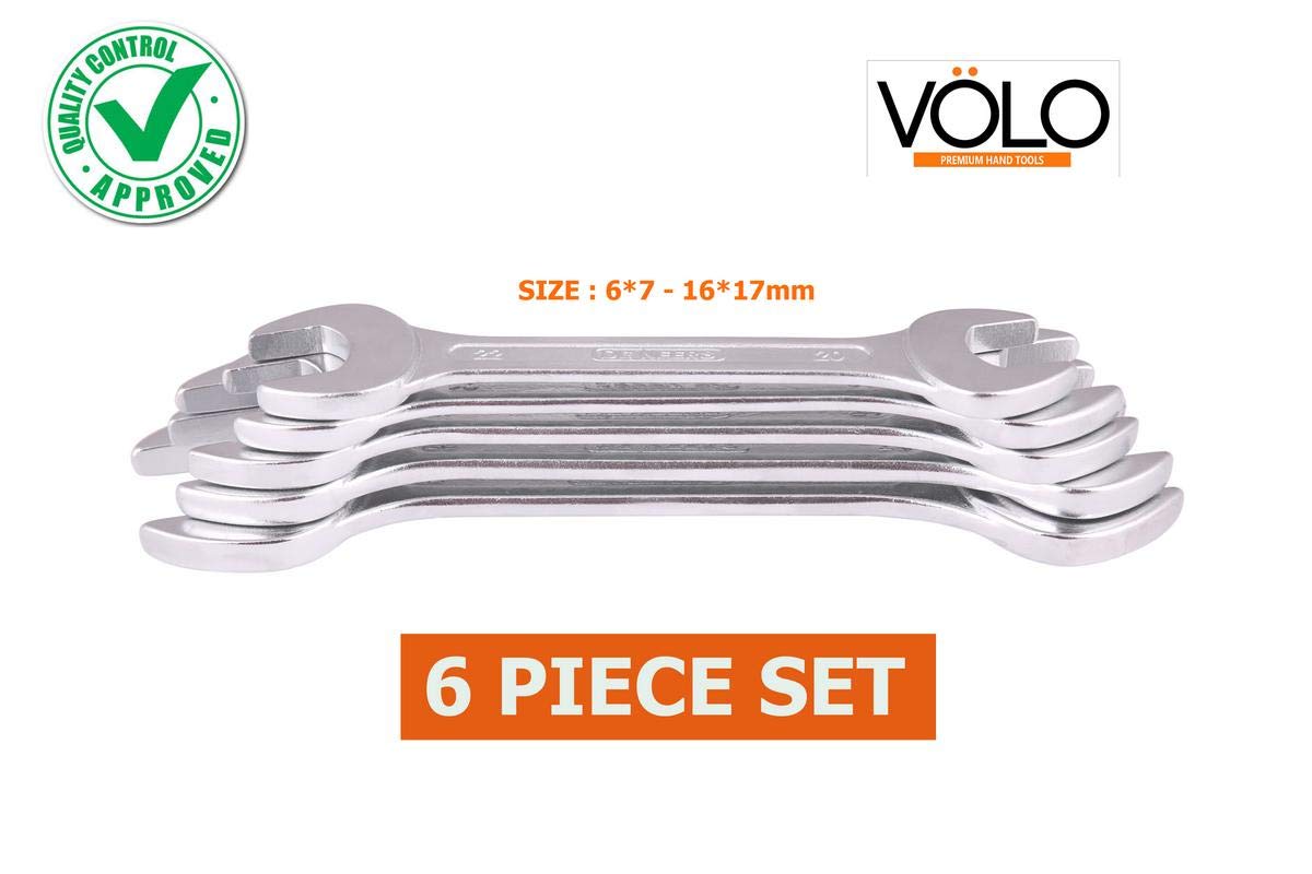 VOLO Double Open end Spanners -6 Pc. Set