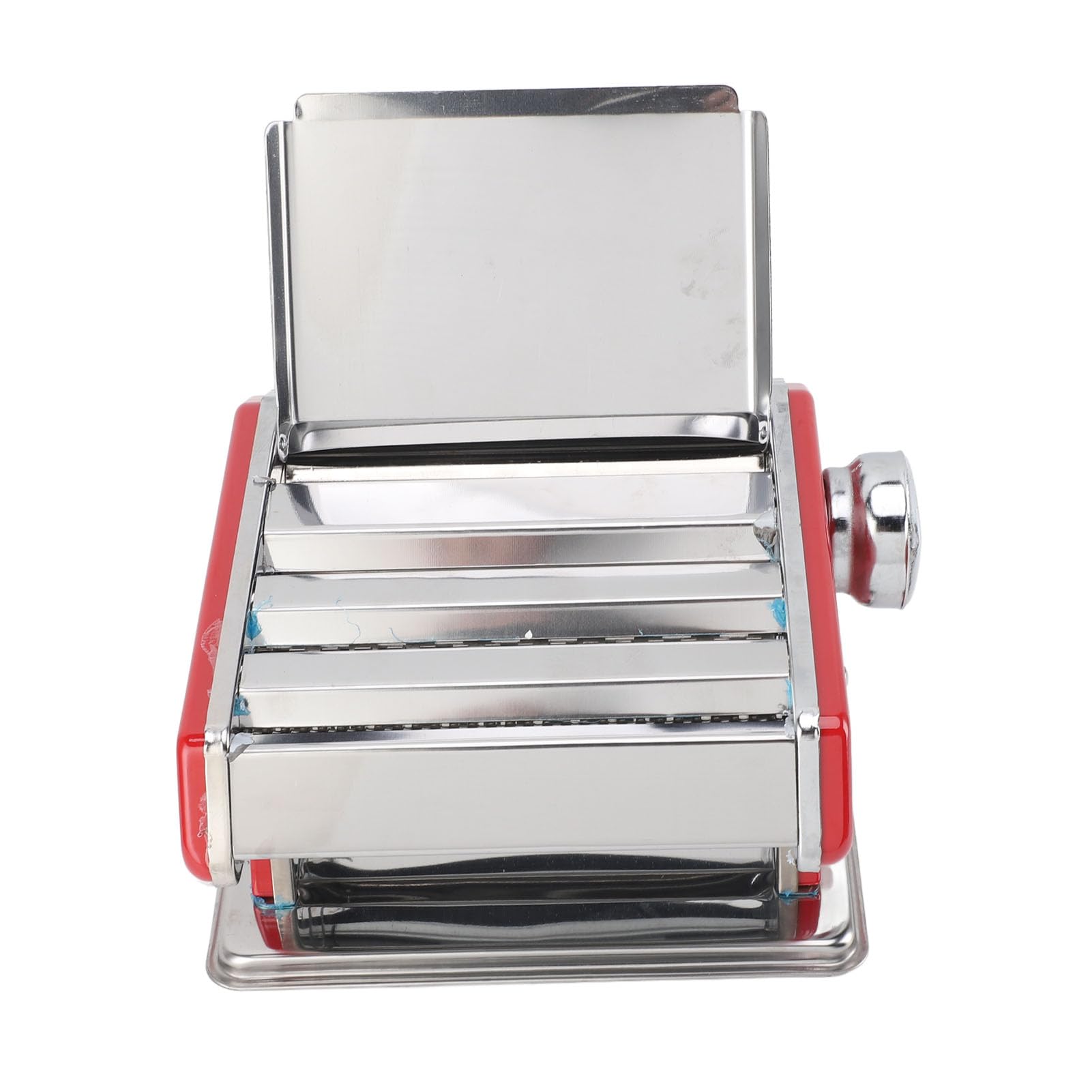 Máquina para Hacer Fideos, Máquina Laminadora de Masa para el Hogar, Máquina para Hacer Fideos de Espesor Ajustable, Manual de Acero Inoxidable para Pasta, Espagueti y Lasaña