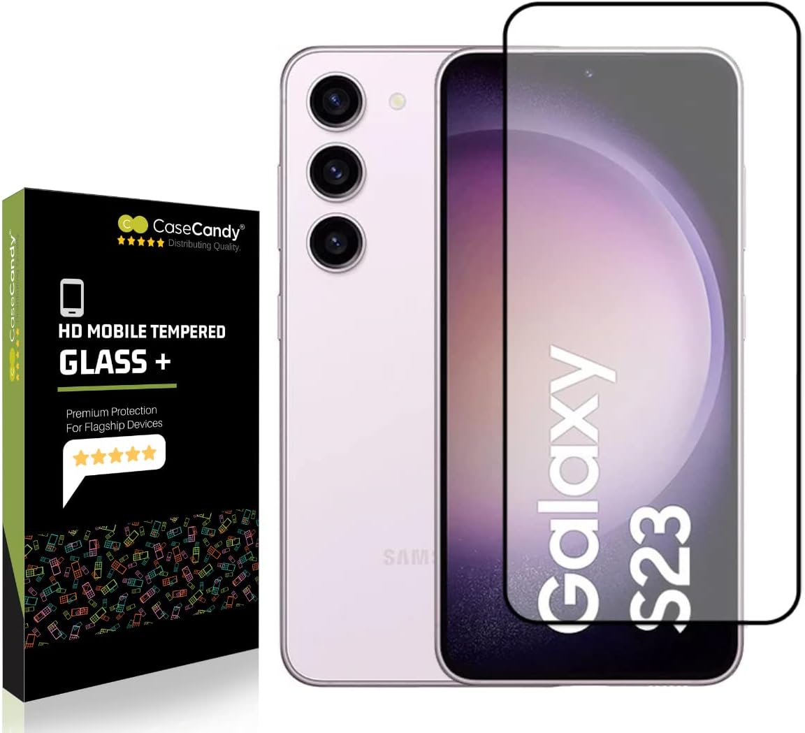 Casecandy® 9H Edge to Edge Tempered Glass For Samsung S23/S22 (6.1
