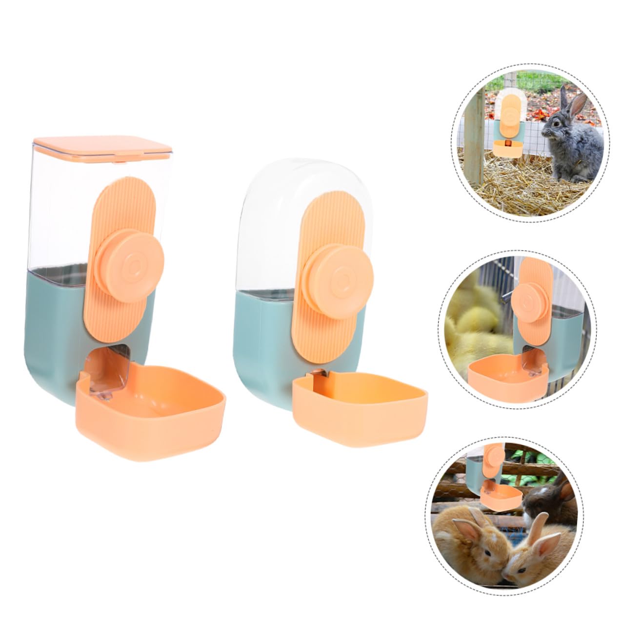 Distributeur Automatique Suspendu Plastique, pour Nourriture et Eau