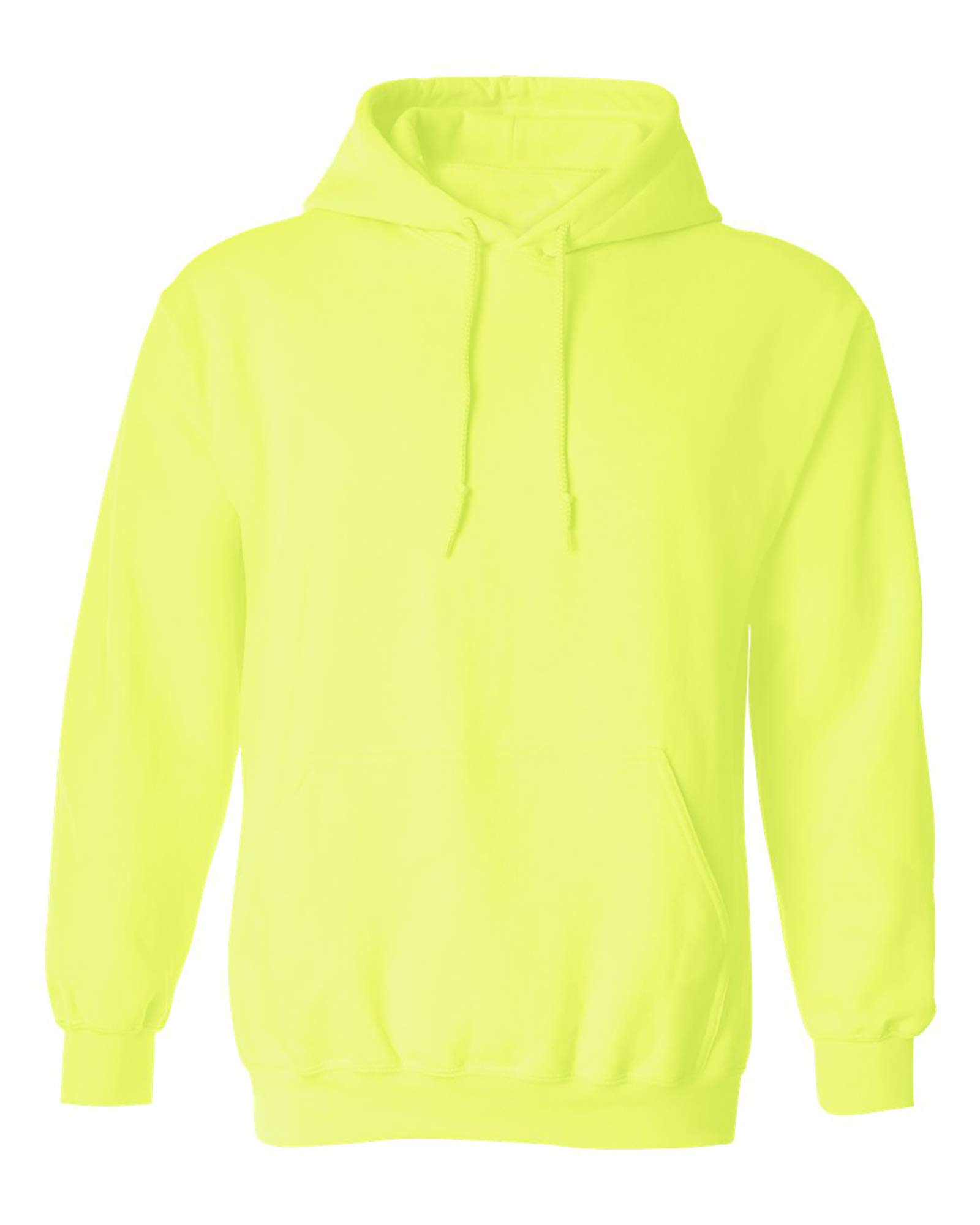 Safety High Visibility Sweatshirt Hoodie Construction Work Pack for Men Safe Green X-Large