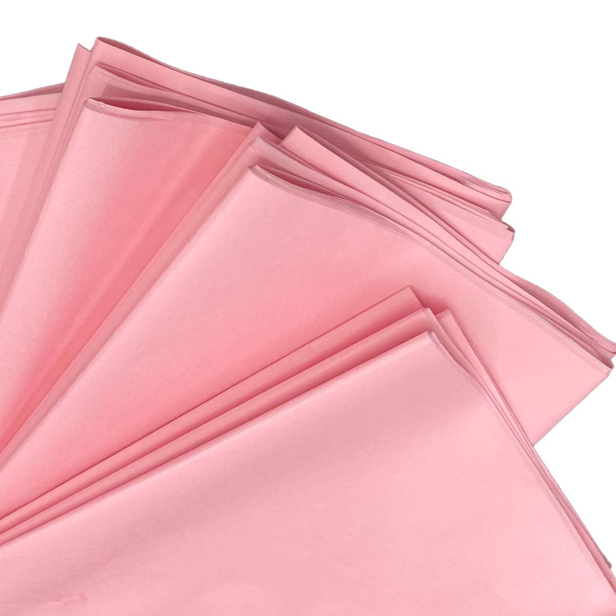 Pink Tissue Paper Sheets - 20 large sheets 50 x 70 cm Acid and Chlorine Free- Gift Wrapping for New-born Baby Christenings Birthdays Weddings Flowers Arts and Crafts Decoupage - Covered Creations