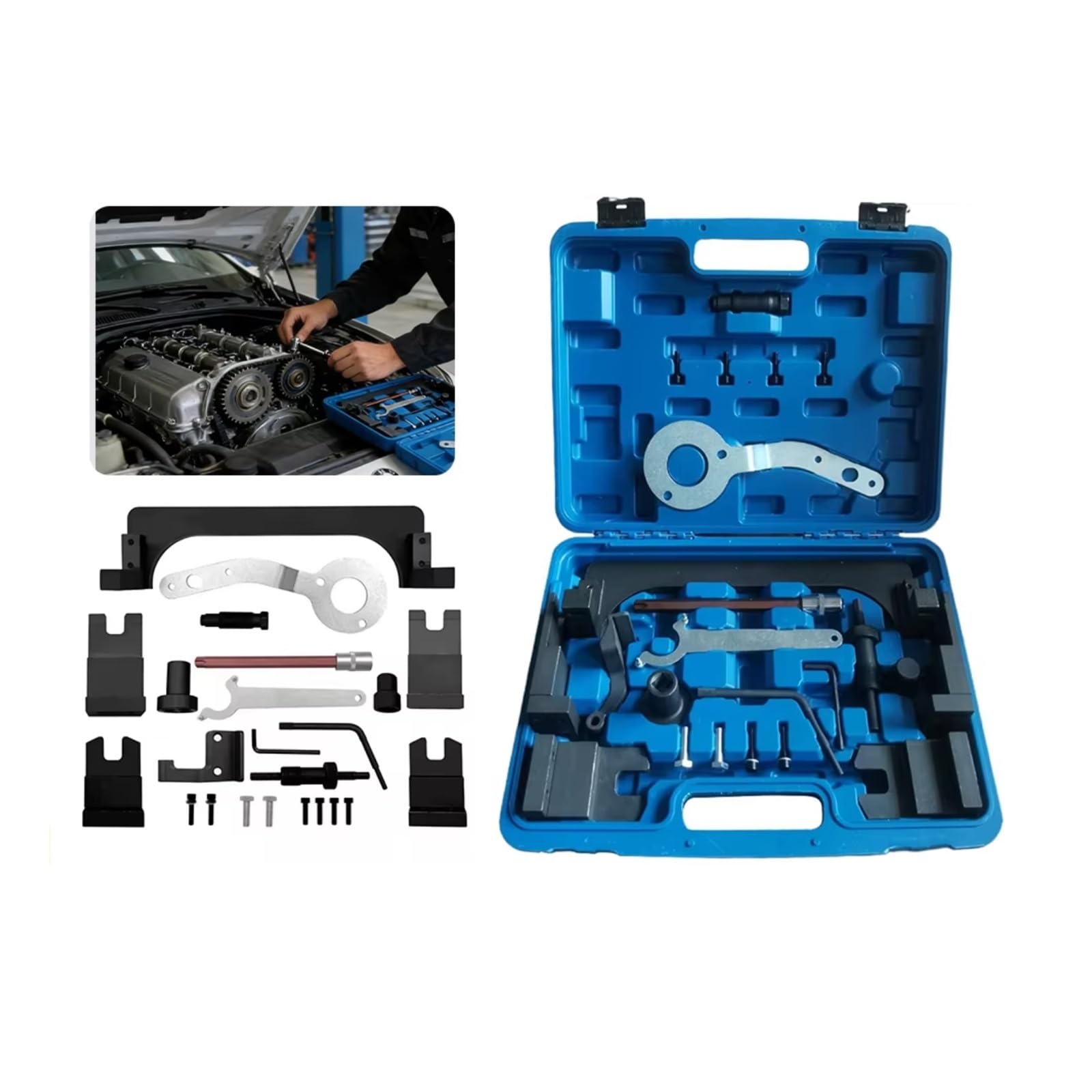 Compatibile Con BMW Per B38 B48 Kit Strumenti Allineamento Dell'albero A Camme Motore Kit Regolazione Dell'albero A Camme Automatica Dell'auto Kit Attrezzi Per Fasatura