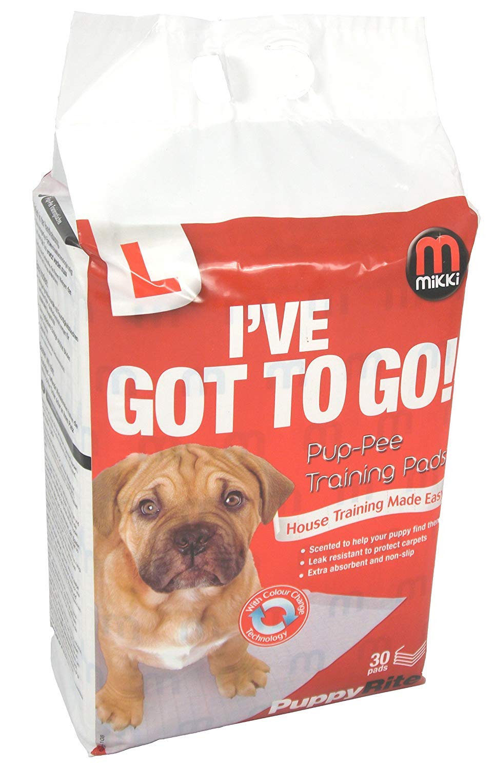 PETS ACTIVATED PUPPY TRAINING DIAPER PUP-PEE TRAINING PADS 30 PACK