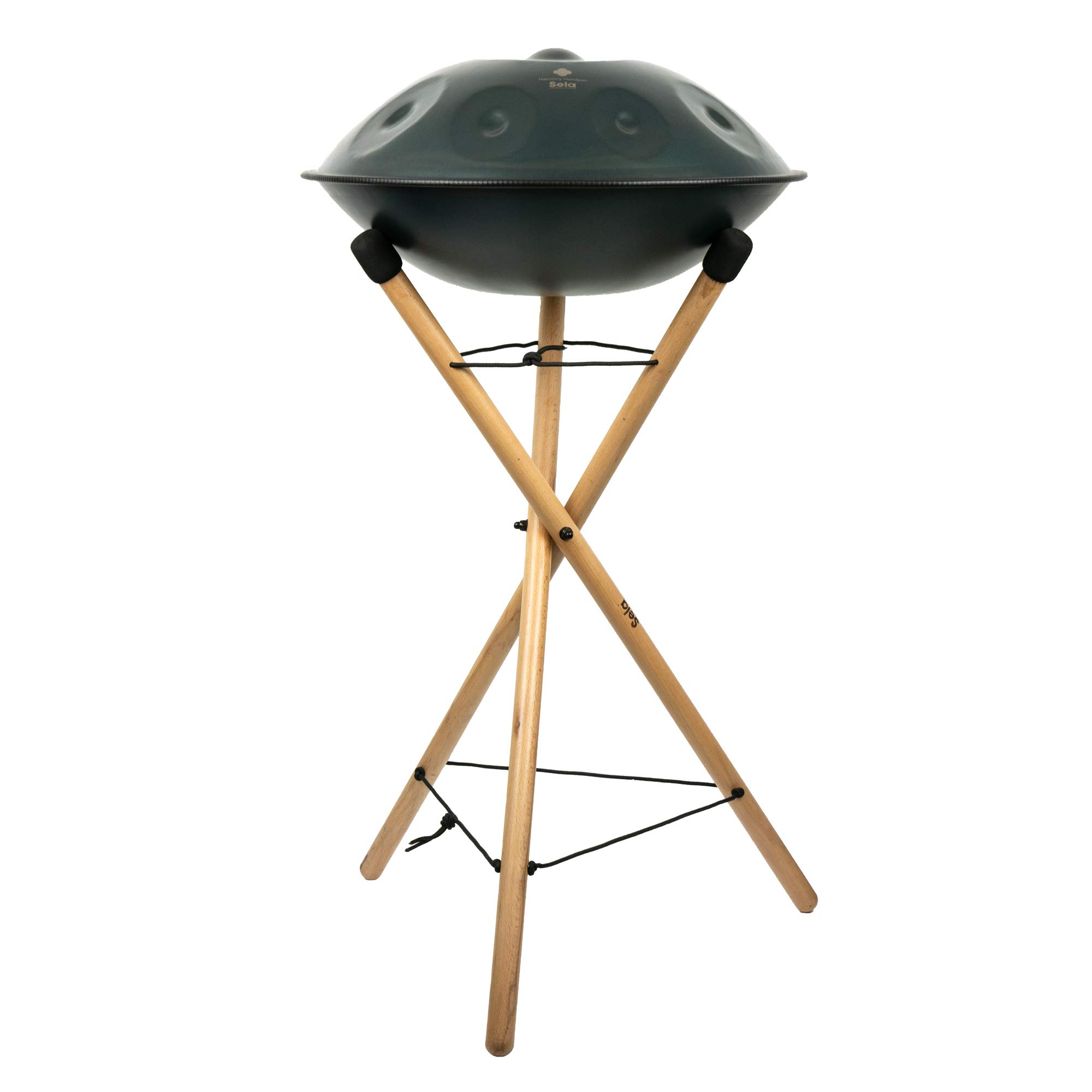 Sela SE 198 Handpan Ständer, Percussion Stand, klappbar, Buchenholz, Höhe verstellbar