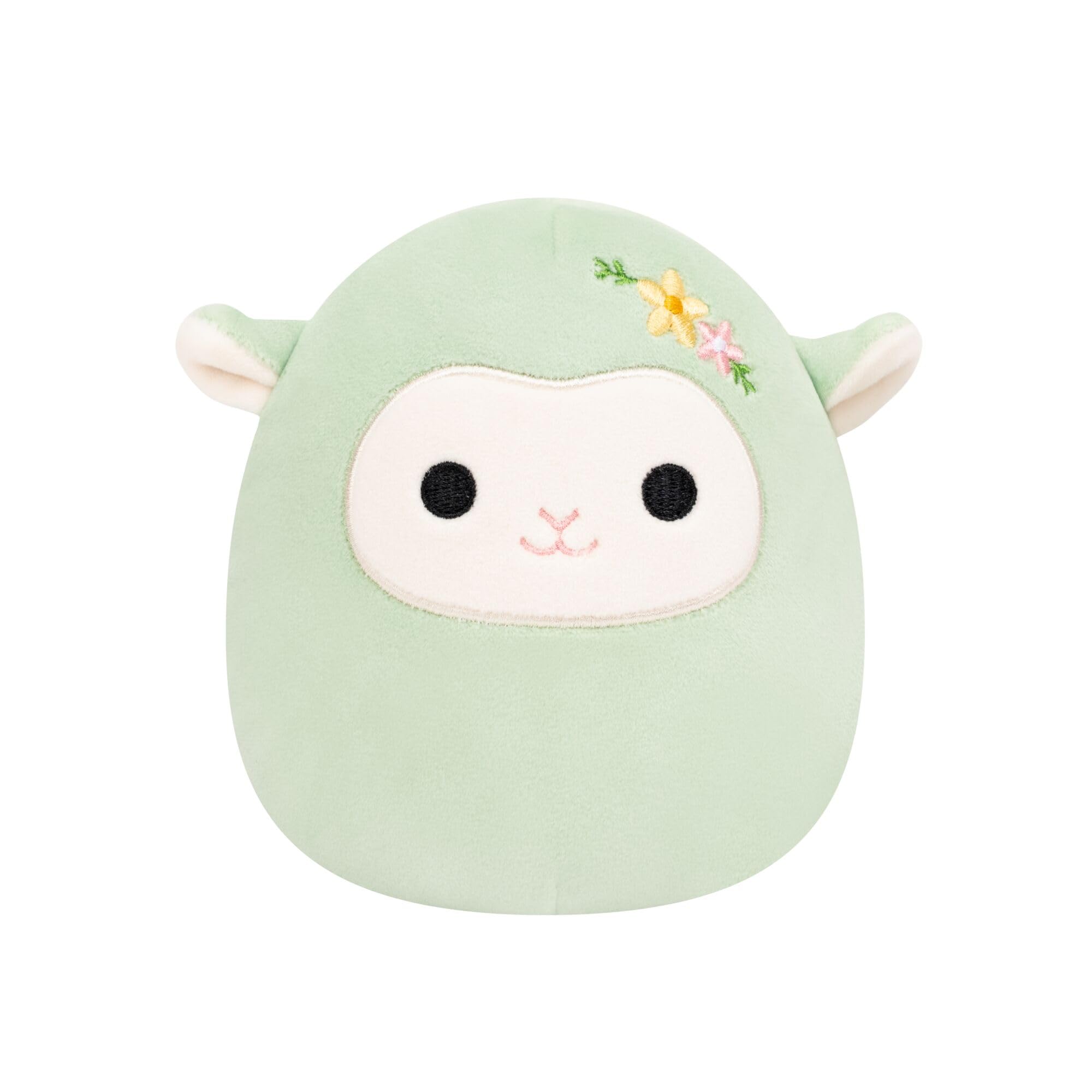 Squishmallows Original 7.5-Inch Simi the Sage Green Lamb - Official Jazwares Plush