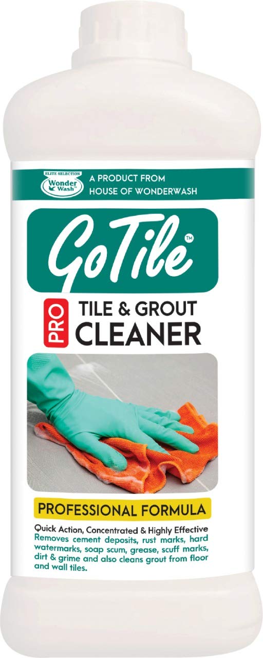 Buy GoTile Pro Tile Cleaner (1L) Removes Hardwater Marks, Limescale