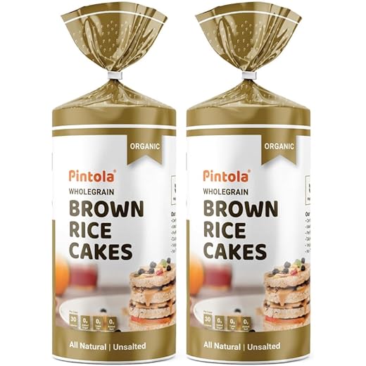 PINTOLA Organic Brown Rice Cake 130g 130 g