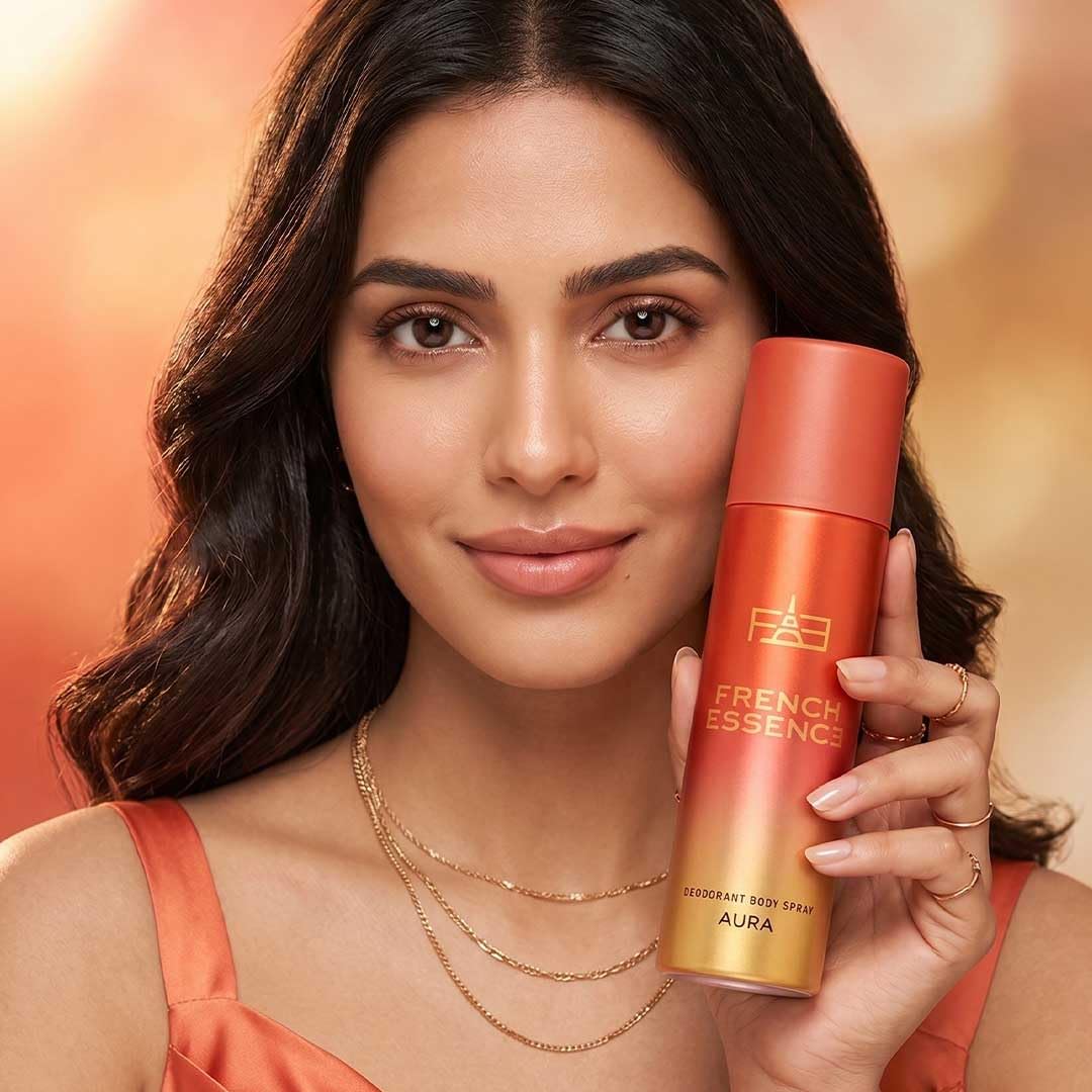 French Essence Aura | Deodorant For Women | Body Spray | Fresh Fragrance | Long Lasting Scent 150ml Each - Pack of 1