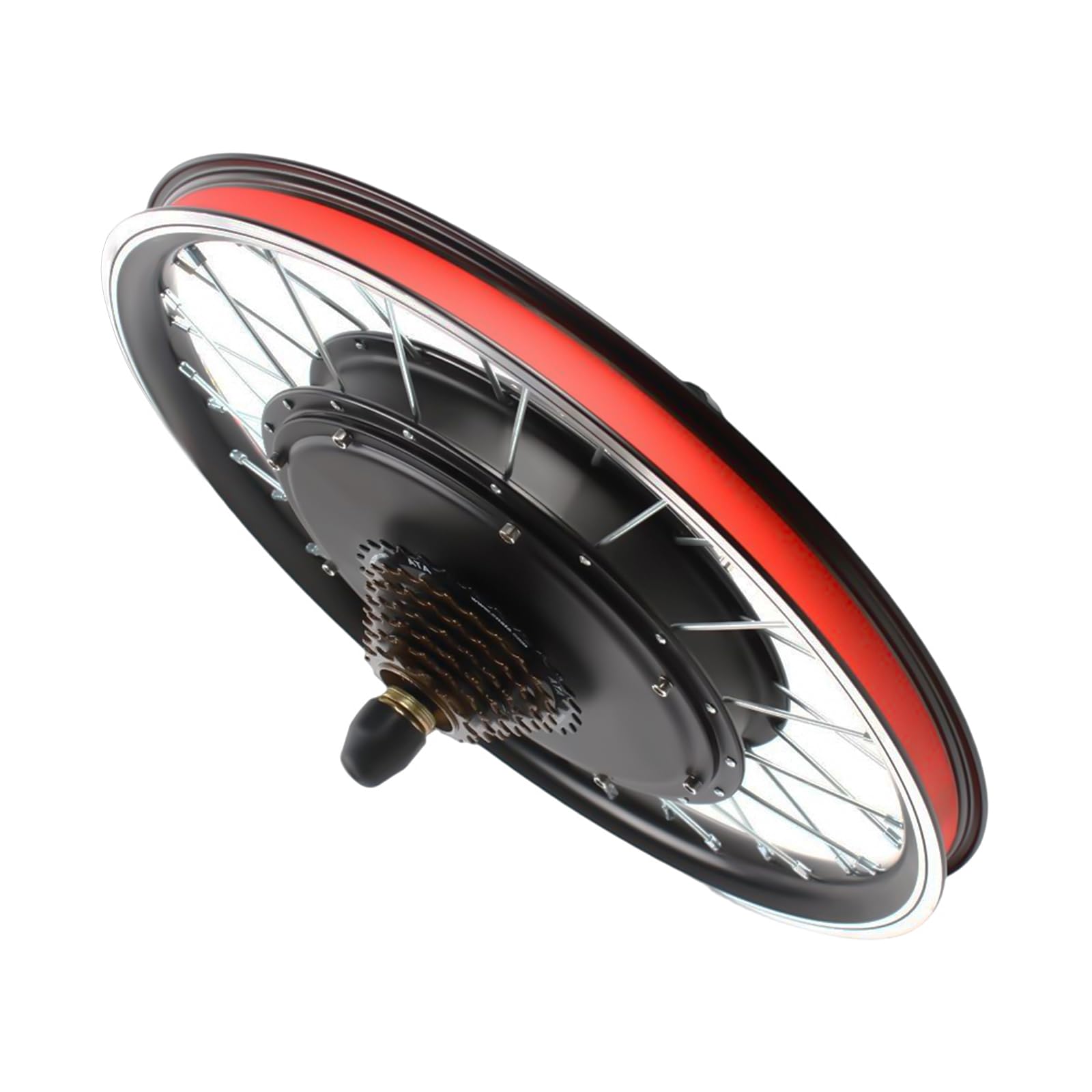 Kit de conversion de vélo électrique de 20", 1000 W, 48 V, kit de conversion de roue avant, kit de conversion de roue arrière, vélo électrique sans balais, kit de conversion de roue arrière avec écran