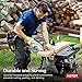 Keter Folding Work Table, Portable Workbench w/ 12