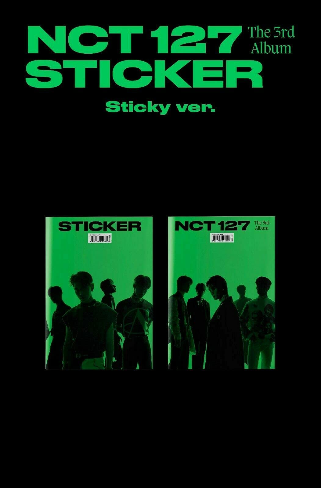 Amazon.com: NCT 127 - Sticker (Sticky Cover incl. CD, Photobook